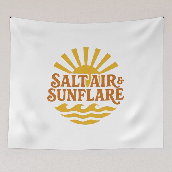 Item preview, Salt Air & Sunflare Vintage Summer Aesthetic Sticker designed and sold by Eva Artistry Haven.