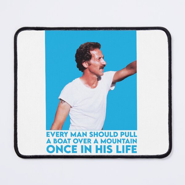 Item preview, Werner Herzog boat quote designed and sold by planet99design.