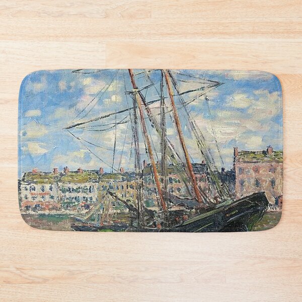 Item preview, Boat Lying at Low Tide designed and sold by tomorrowsart.