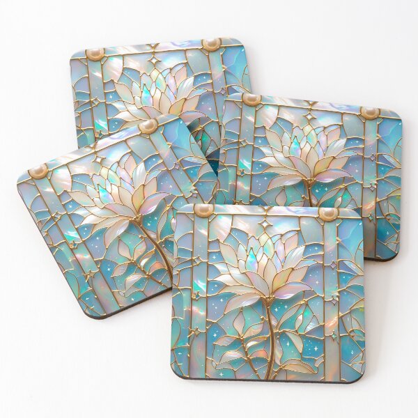 Item preview, Iridescent Mother-of-Pearl Floral Design designed and sold by caseluv.
