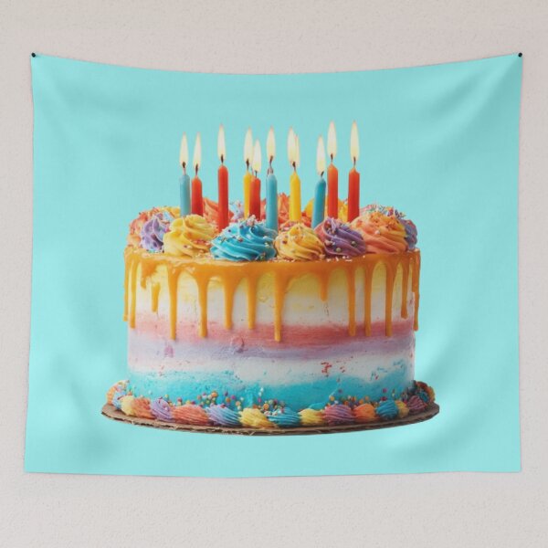 Item preview, Birthday Cake designed and sold by AlexLineArt.