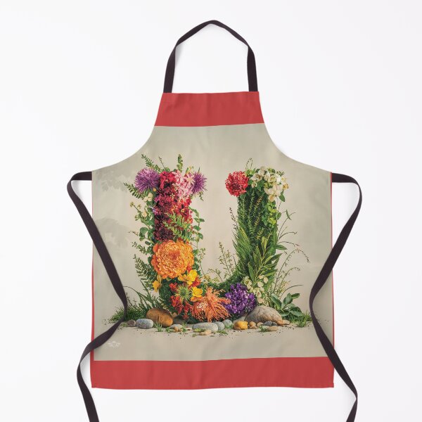 Item preview, Flower Fantasy Alphabet Letter U designed and sold by Royal Wall Whispers.