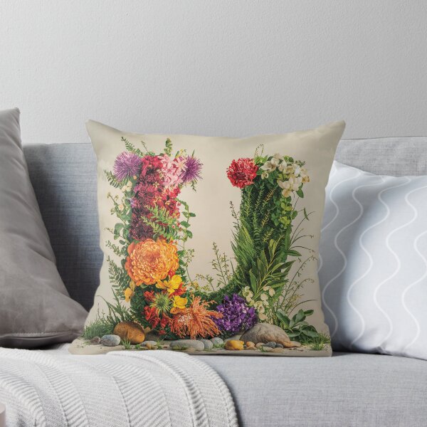 Item preview, Flower Fantasy Alphabet Letter U designed and sold by Royal Wall Whispers.