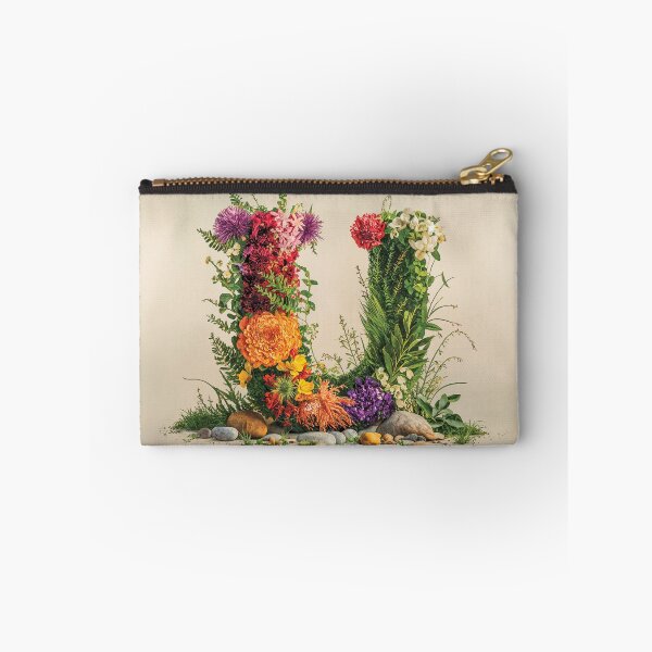 Item preview, Flower Fantasy Alphabet Letter U designed and sold by Royal Wall Whispers.