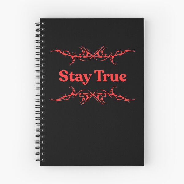 Item preview, Stay True Minimalist Typography  Design designed and sold by Selora1.