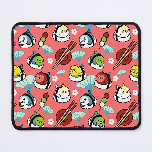 Item preview, Sushi Time with Cody the Lovebird & Friends designed and sold by birdhism.