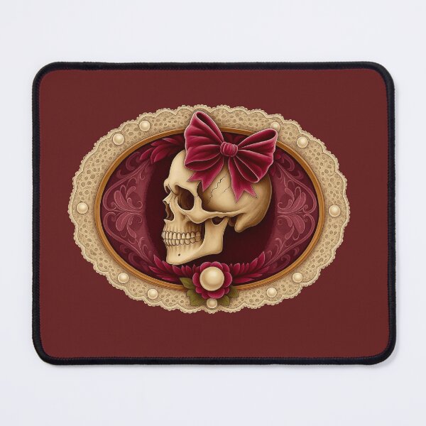 Item preview, Matriarch of the Afterlife | Broach-Style Skull Portrait designed and sold by OtherworldlyIdeas.