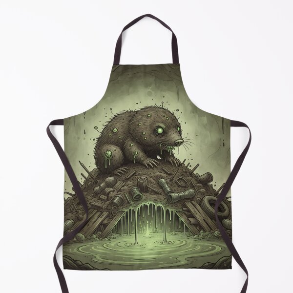 Item preview, Radioactive Zombie Mole in Toxic Waste designed and sold by kiradreamshop.