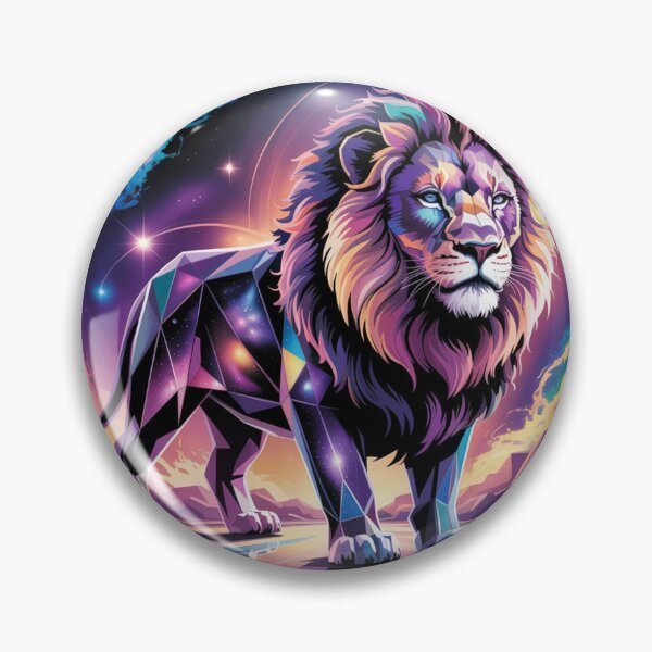 Item preview, Cosmic lion of the infinite universe designed and sold by bsbd-action.