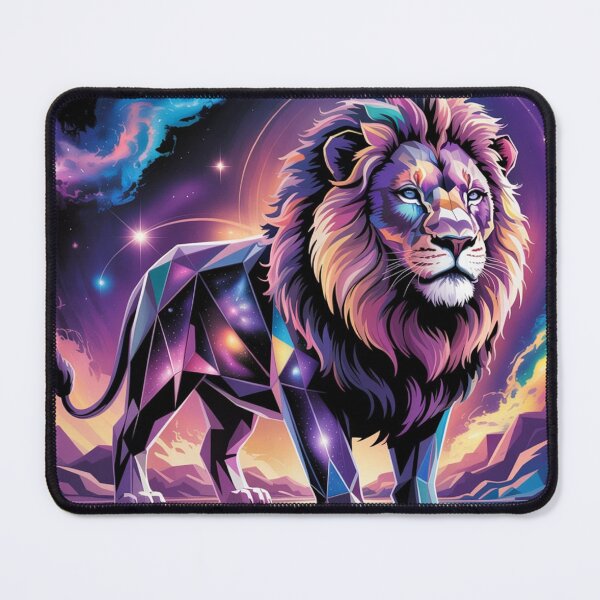 Item preview, Cosmic lion of the infinite universe designed and sold by bsbd-action.