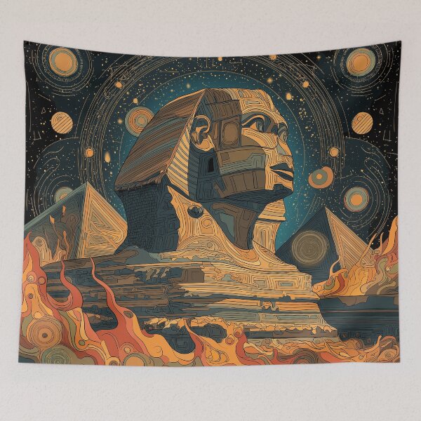 Item preview, Sphinx & Sky (PAIV) designed and sold by PyramidSchmear.