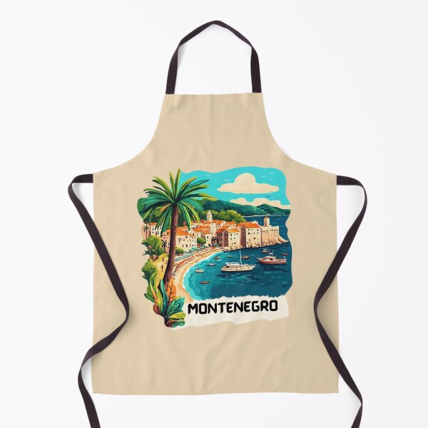 Item preview, Montenegro - Colorful Budva Coast & Adriatic Charm designed and sold by Myra365Art.
