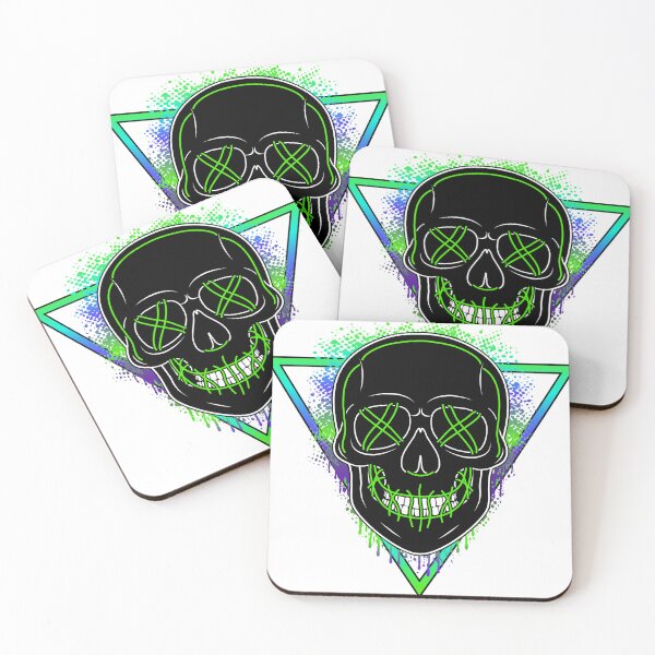 Item preview, Skull Mask - Green X_X designed and sold by DESTRATOR_DE.