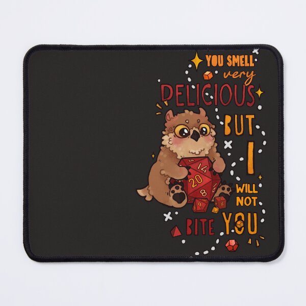 Item preview, Mine Now | Cute Owlbear Holding D20 - Dungeons & Dragons designed and sold by keyvei.