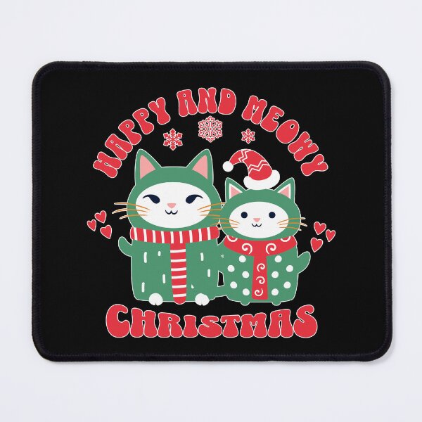 Item preview, Happy and Meowy Christmas Cats 1 designed and sold by AleksaDesignMTL.