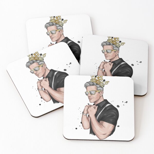 Item preview, Jimmy Kimmel 'Royal' Portrait - Modern Celebrity Fan Art designed and sold by musabadam2013.