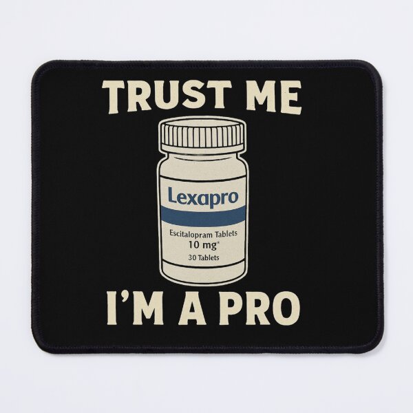 Item preview, Lexapro Graphic Tee designed and sold by Fatalcybershop.