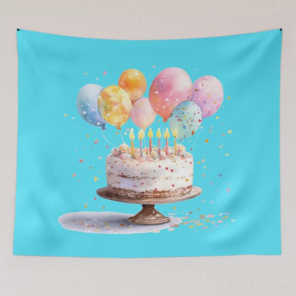 Item preview, Birthday Cake designed and sold by AlexLineArt.