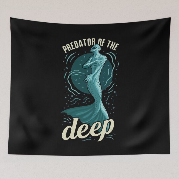 Item preview, Predator of the Deep – Mythic Terror Beneath the Surface designed and sold by digijob.