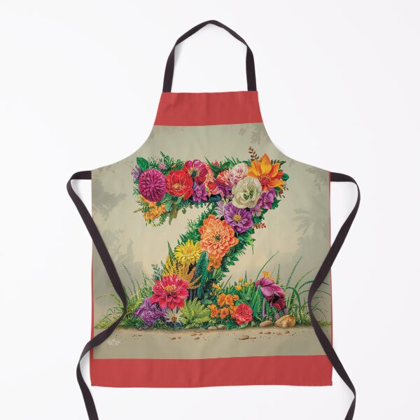 Item preview, Flower Fantasy Alphabet Letter Z designed and sold by Royal Wall Whispers.