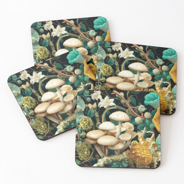 Item preview, Oatmeal aqua mushroom designed and sold by scicilysimonee.