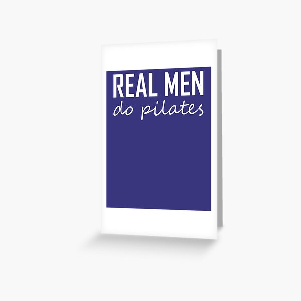 Item preview, Real Men Do Pilates- Funny Pilates  designed and sold by the-elements.