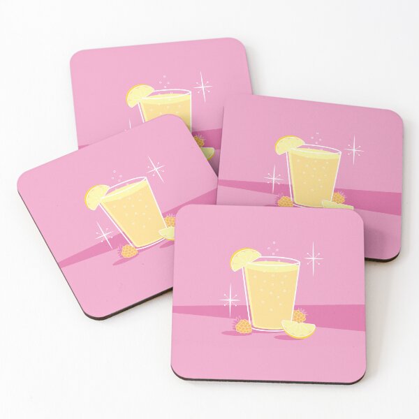 Item preview, Cocktail Hour - Long Drink Pink designed and sold by ZandraCalif.