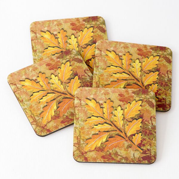 Item preview, Fall Leaves Abstract designed and sold by ViaARTfactory.