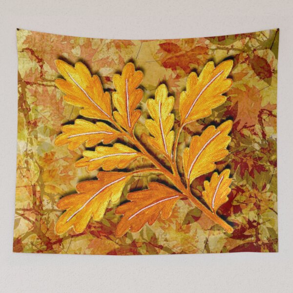 Item preview, Fall Leaves Abstract designed and sold by ViaARTfactory.