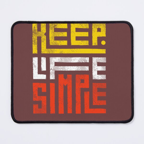 Item preview, Keep Life Simple T-Shirt - Modern Minimalist Design - Simple Living Style designed and sold by XNewStore.