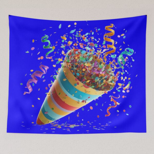 Item preview, Party Popper designed and sold by AlexLineArt.