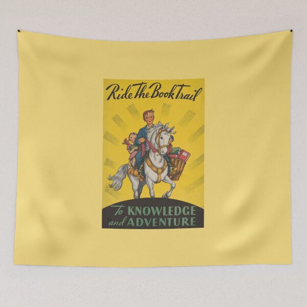 Item preview, Ride the Book Trail designed and sold by Tridentulus.