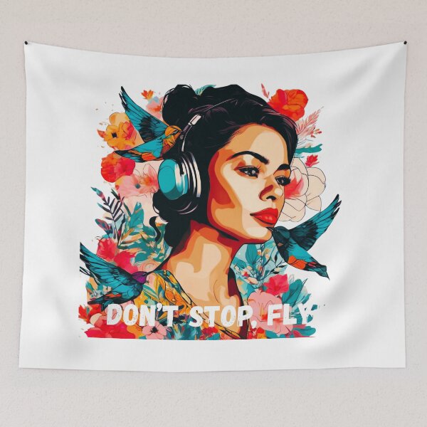 Item preview, Don’t Stop, Fly! designed and sold by Zofia Sosnecka.