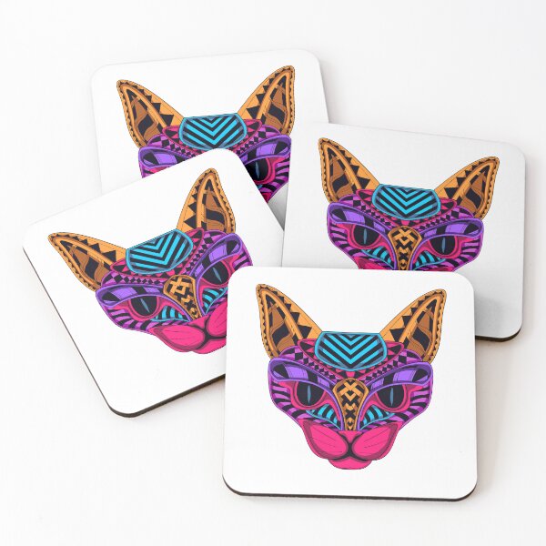 Item preview, COLORFUL CAT designed and sold by MsMays.