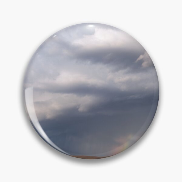 Item preview, Rainbow with diagonal clouds over mountains designed and sold by lisavonbiela.