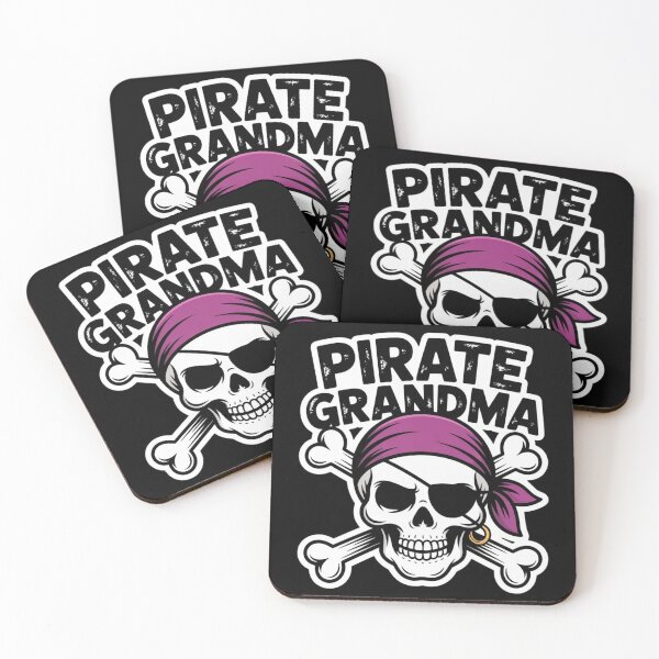 Item preview, Family Skull Pirate Grandma Crossbones Flag, Grandma Pirate Matching Skull designed and sold by Dabbing Turtle Designs.
