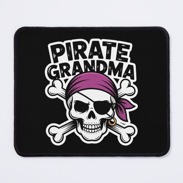 Item preview, Family Skull Pirate Grandma Crossbones Flag, Grandma Pirate Matching Skull designed and sold by Dabbing Turtle Designs.