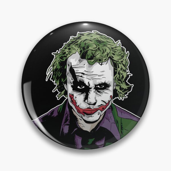 Item preview, Heath Ledger Joker designed and sold by blacksnowcomics.