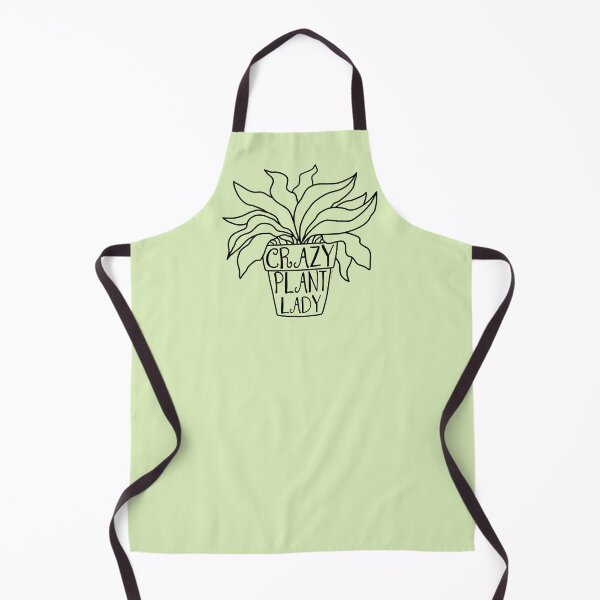 Item preview, Planta de interior en maceta Crazy Plant Lady designed and sold by ArtVixen.