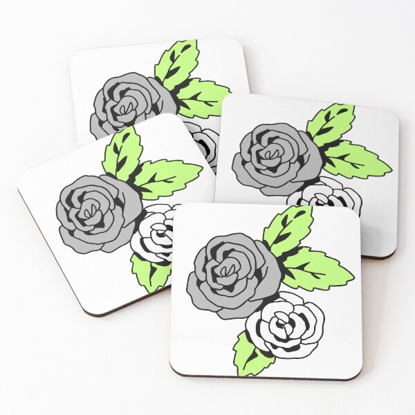 Item preview, agender pride flowers designed and sold by AshMadeIt.