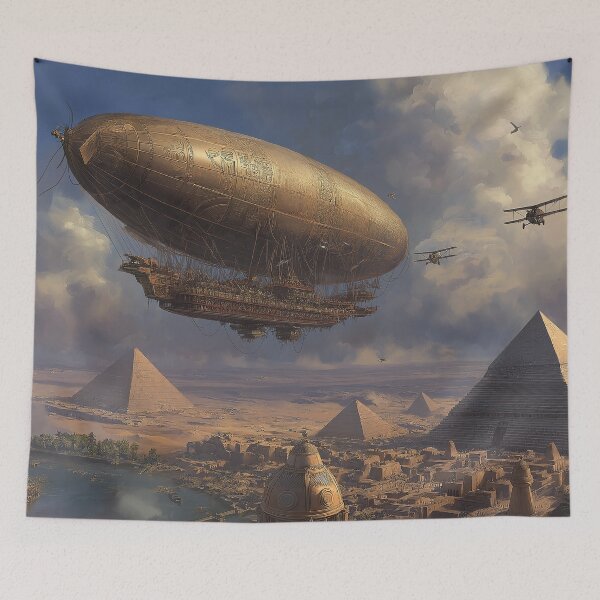 Item preview, Skyship Stop (PAIV) designed and sold by PyramidSchmear.