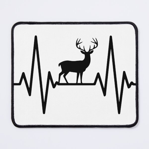 Item preview, Deer Hunting Heartbeat Buck Hunter Artwork designed and sold by YourArt7.