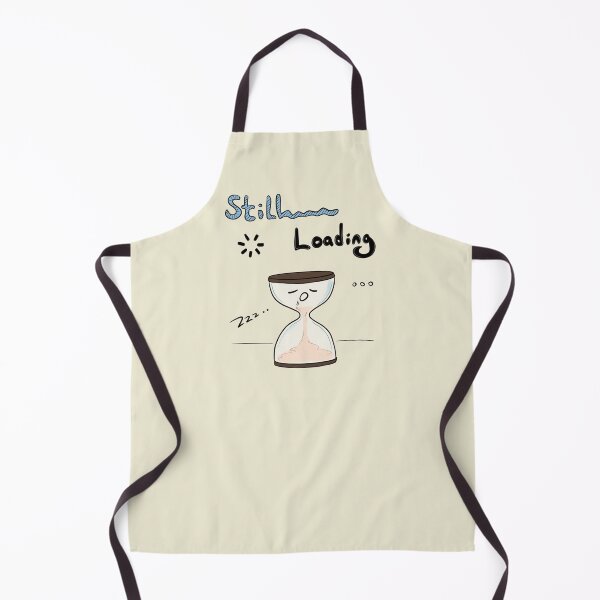 Item preview, Still Loading – Hand-Drawn Hourglass Doodle designed and sold by mintmono-studio.