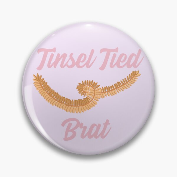 Item preview, Tinsel Tied Brat Kinky Holiday Submissive Design designed and sold by StrictlyPride.