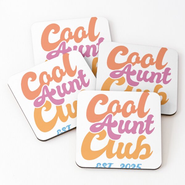 Item preview, Cool Aunt Club 2025 designed and sold by retroPODshop.