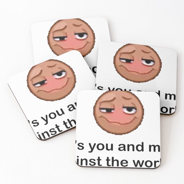 Item preview, It's you and me against the world!!! designed and sold by bashhonkdesign.