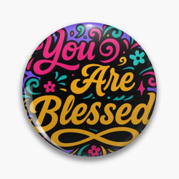Item preview, You Are Blessed Inspirational T-Shirt Design designed and sold by TrackinDaTrends.