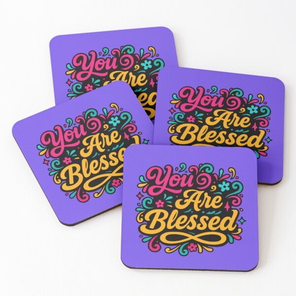 Item preview, You Are Blessed Inspirational T-Shirt Design designed and sold by TrackinDaTrends.