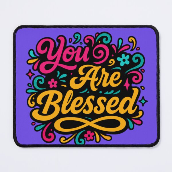 Item preview, You Are Blessed Inspirational T-Shirt Design designed and sold by TrackinDaTrends.