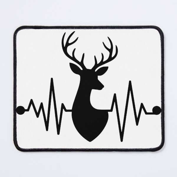 Item preview, Deer Season Heartbeat Rustic Hunting Design designed and sold by YourArt7.